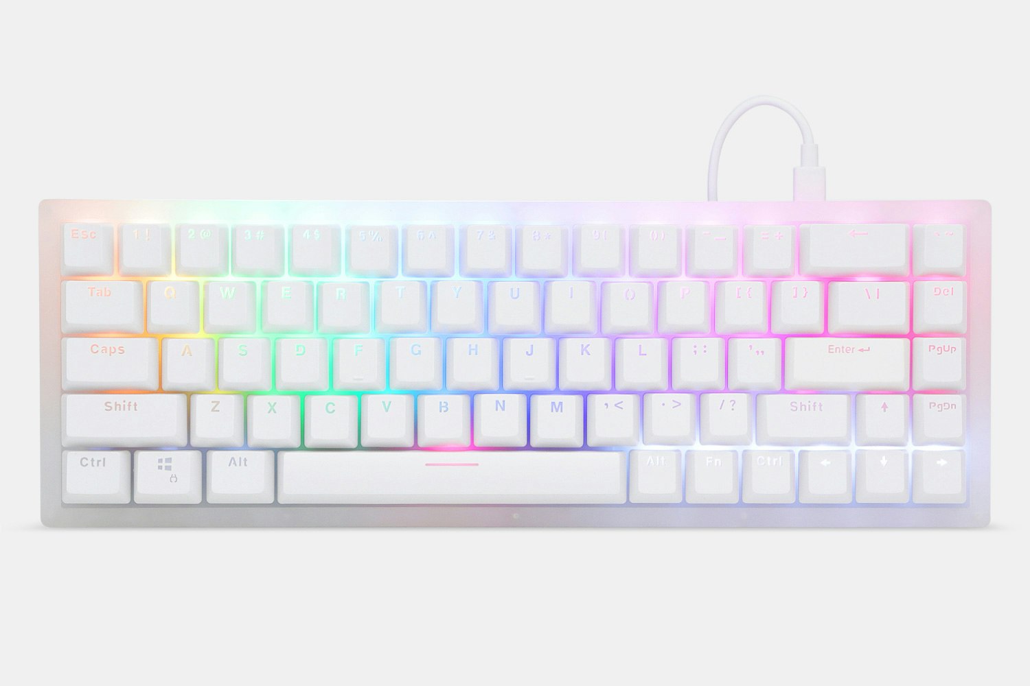 Zeeyoo 65% Hotswap Acrylic RGB Mechanical Keyboard