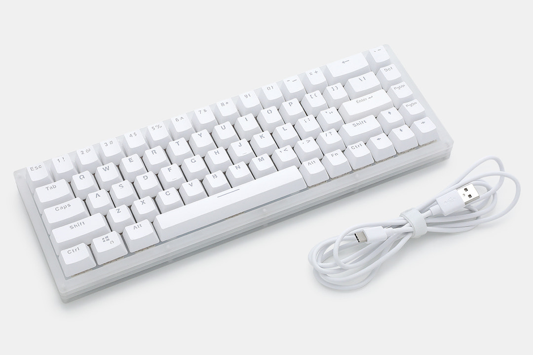 Zeeyoo 65% Hotswap Acrylic RGB Mechanical Keyboard