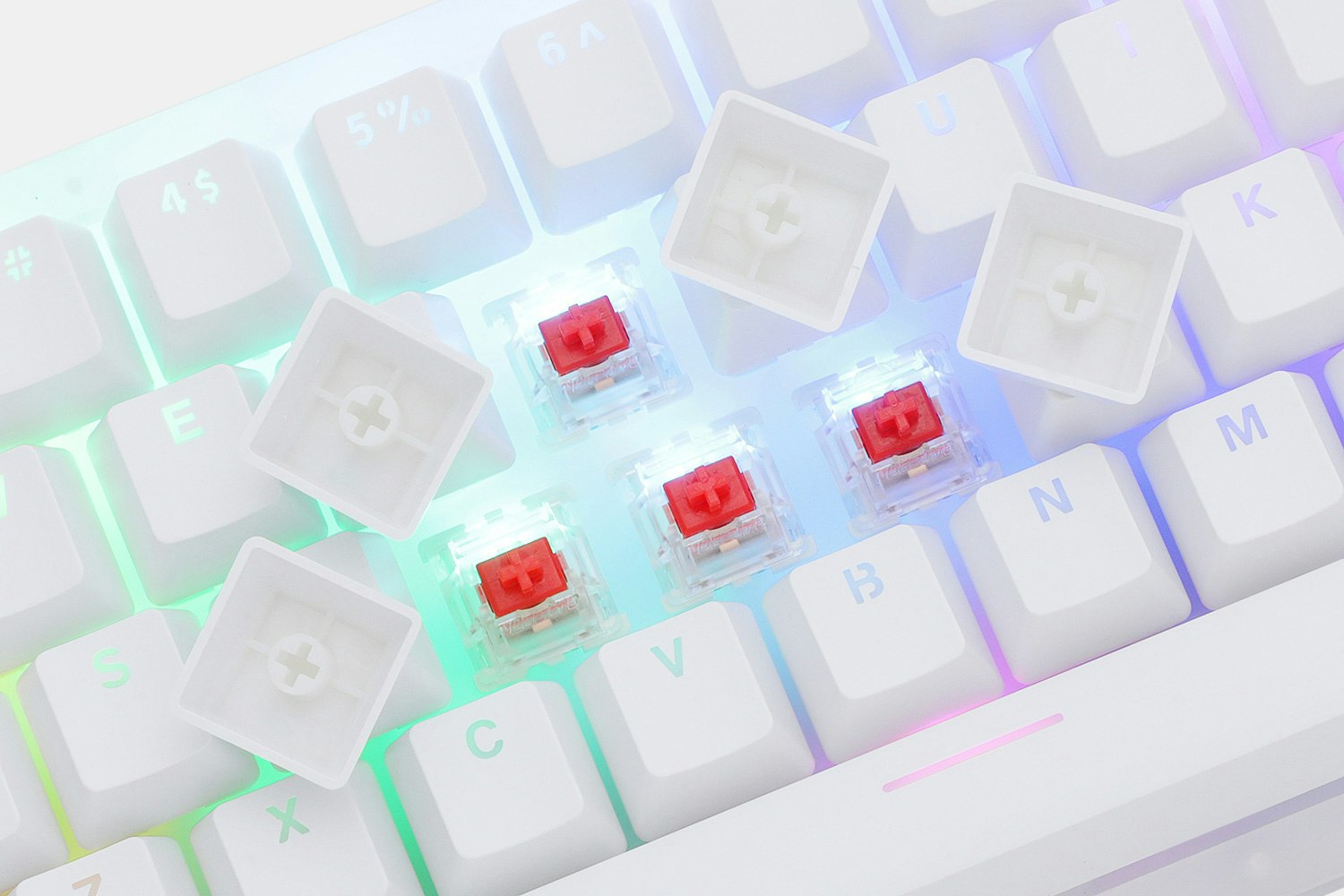 Zeeyoo 65% Hotswap Acrylic RGB Mechanical Keyboard