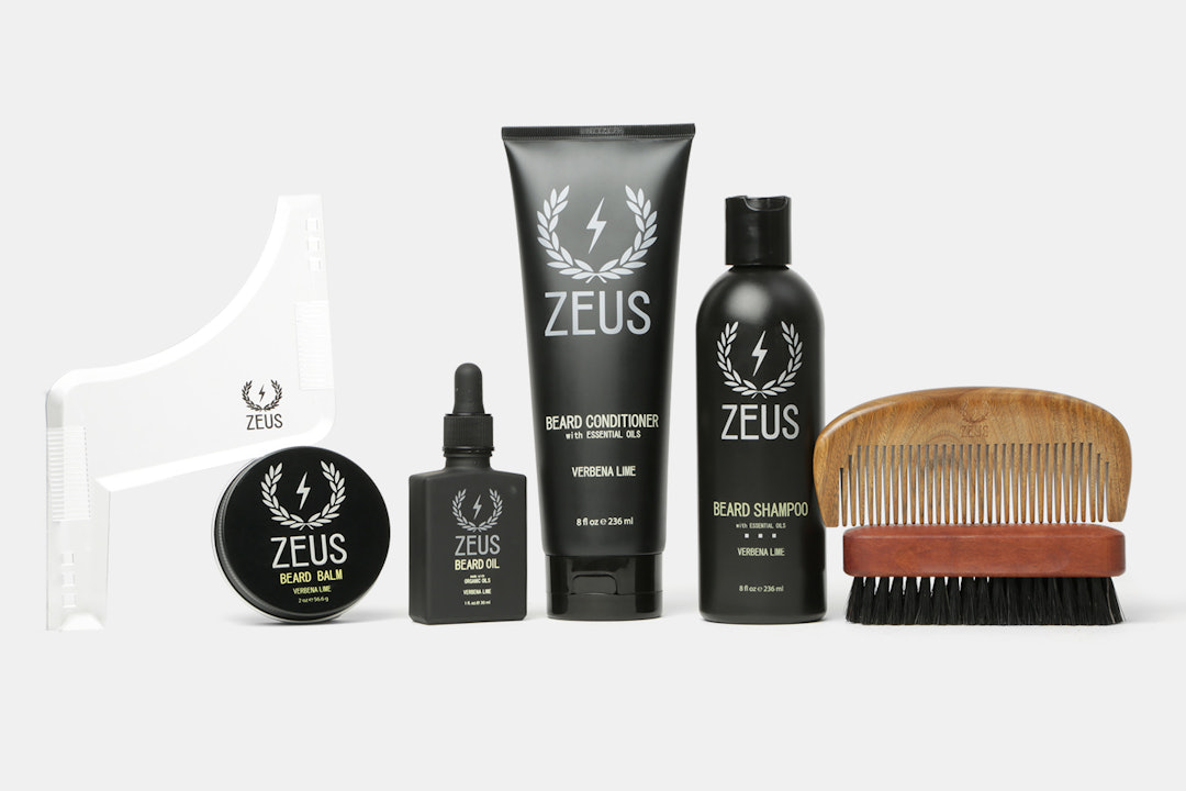 Zeus Beard Care & Grooming Set