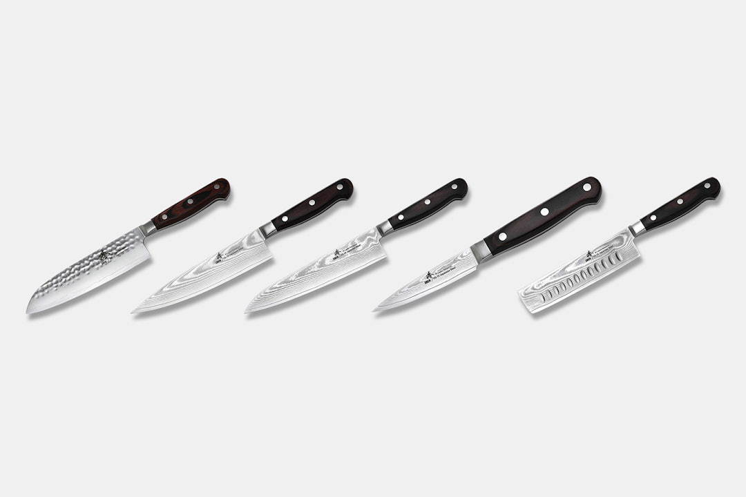 Zhen Japanese VG-10 Damascus Steel Kitchen Knives