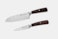 D6P/D9P – Damascus Santoku Knife – 2 pc Set – Pakkawood (-$39)