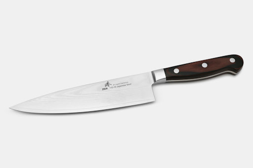 Zhen VG-10 Damascus Knives w/ Pakkawood Handles