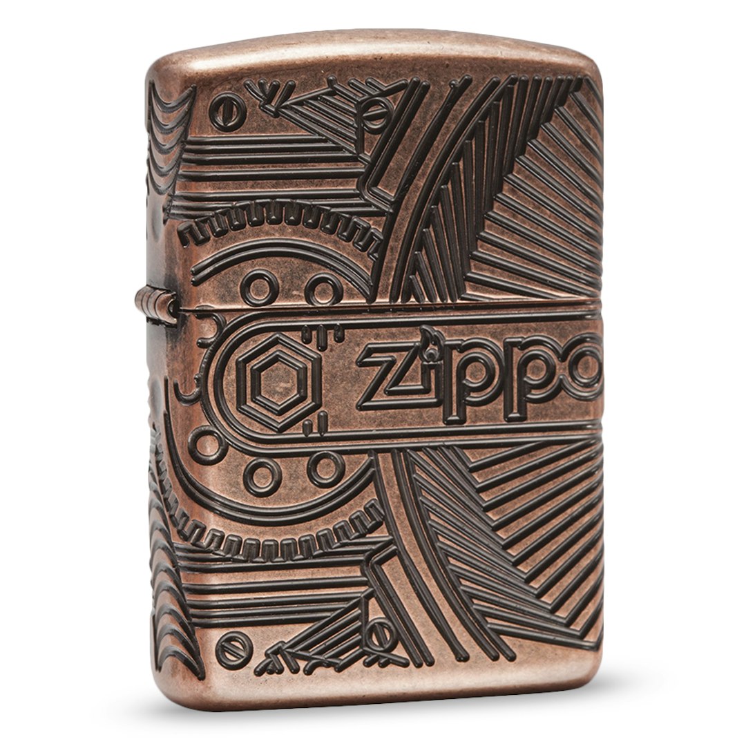 Zippo Lighters Antique Copper Lighters Firestarter Lighters Drop