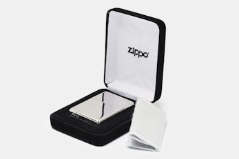 Zippo Lighters: Precious Metals - Silver & Gold
