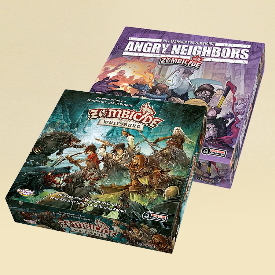 Zombicide: Wulfsburg & Angry Neighbors Expansions | Board Games | Drop