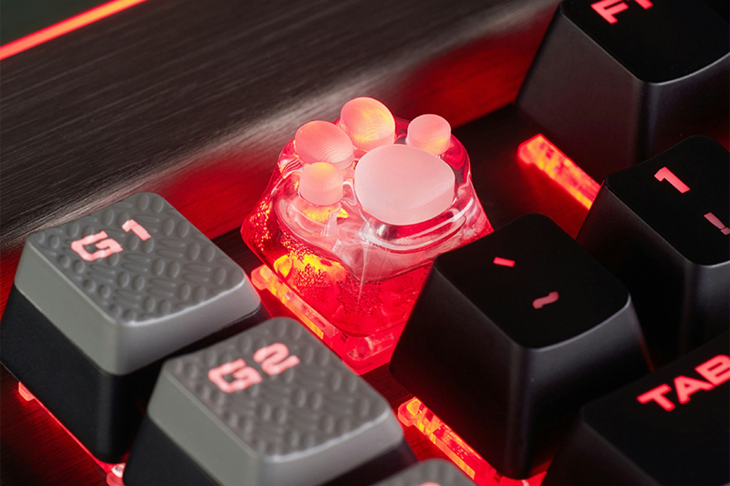 ZOMO Plus Christmas Paw Artisan Keycap