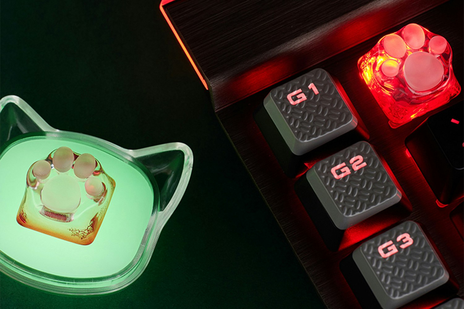 ZOMO Plus Christmas Paw Artisan Keycap