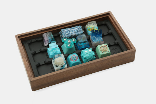 ZOMO Wood Artisan Keycap Collector Box
