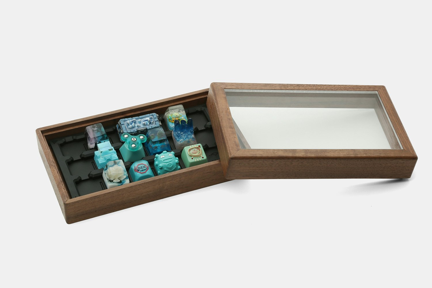 ZOMO Wood Artisan Keycap Collector Box