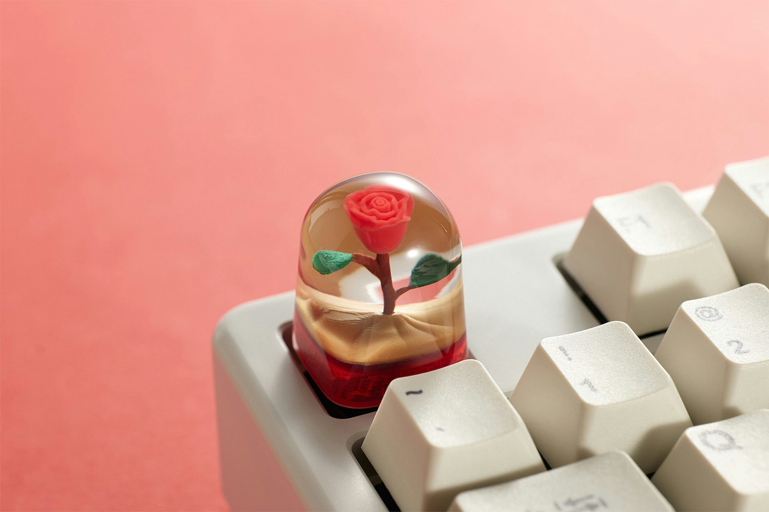 ZOMO Plus La Rose Artisan Keycap