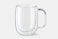 Coffee Glass Mug (12oz 2-Piece Set) (+ $5)
