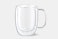 Double Espresso Glass Mug (4.5oz 2-Piece Set) (+ $2)